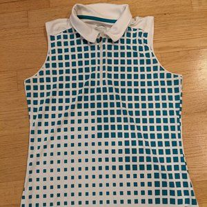 Slazenger Women's Sleeveless Golf Turquoise Small